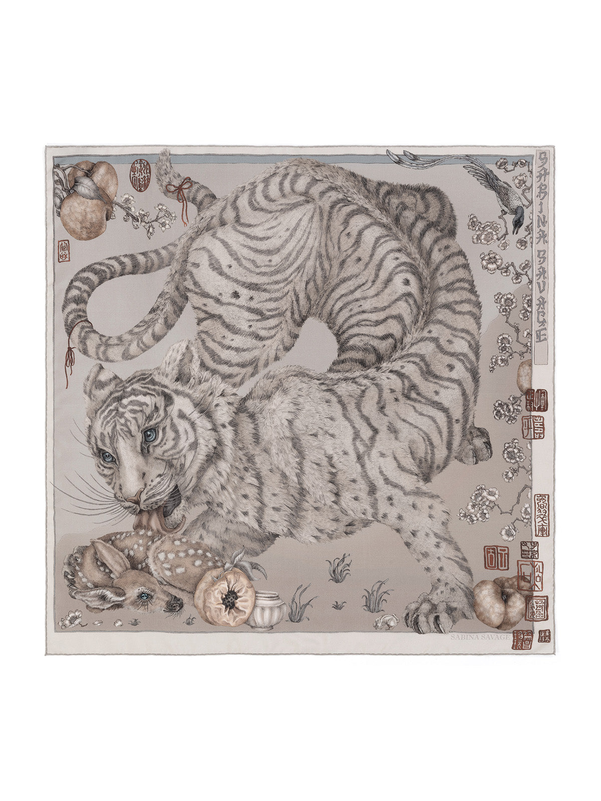 Zouyu - Cry The Deer Silk Twill 90