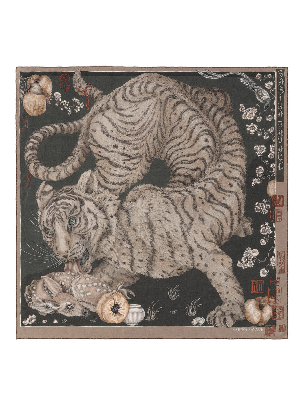 Zouyu - Cry The Deer Silk Twill 90
