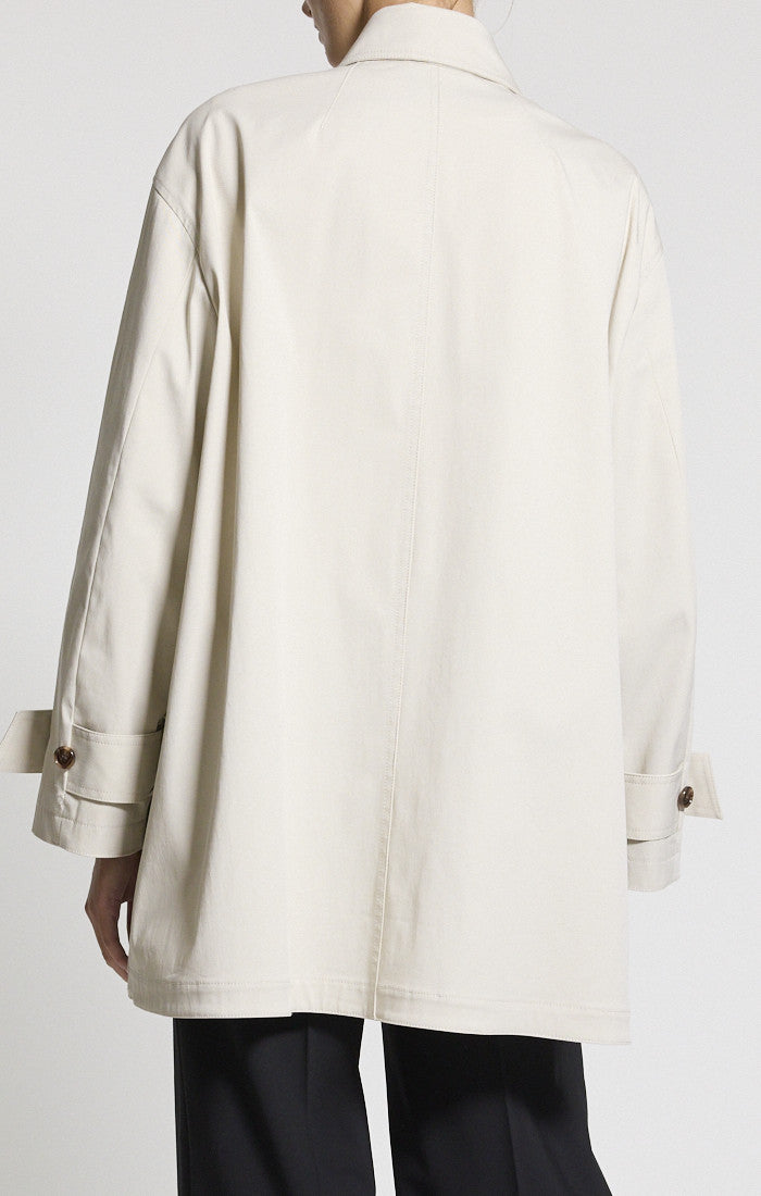 A Line Trench Sleek Coat