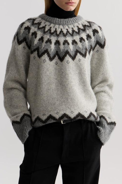 ALAN FAIR ISLE SWEATER