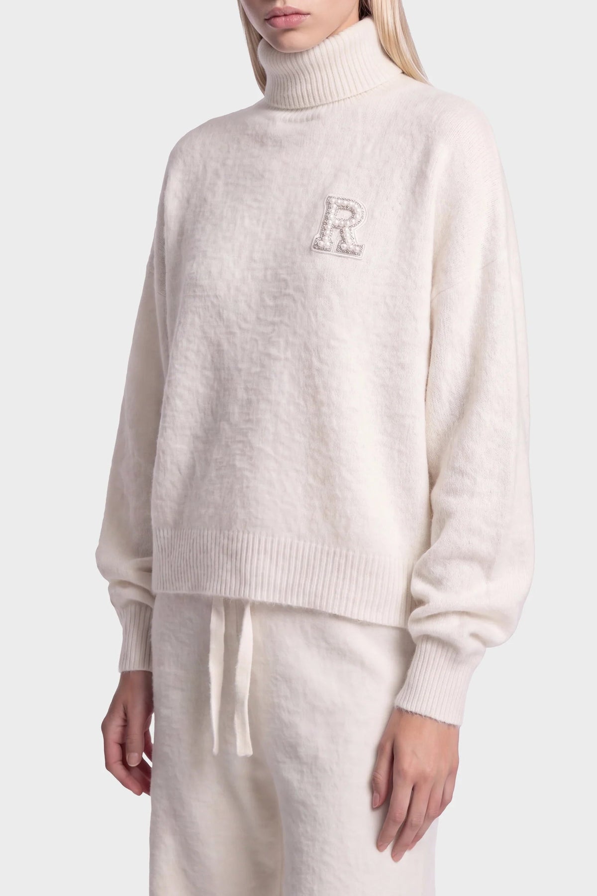 Alisya Textured Turtleneck