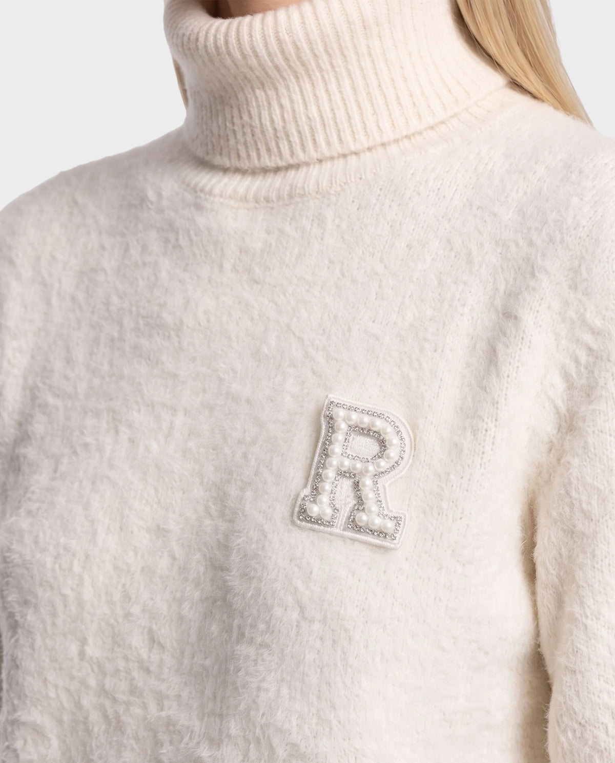 Alisya Textured Turtleneck