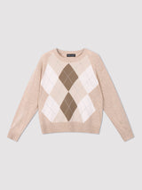Argyle Cashmere Sweater