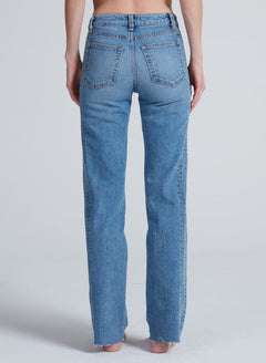The Edge Jean in Blondie wash by ASKK NY - Panache luxury womenswear boutique Sun Valley Park City - 4