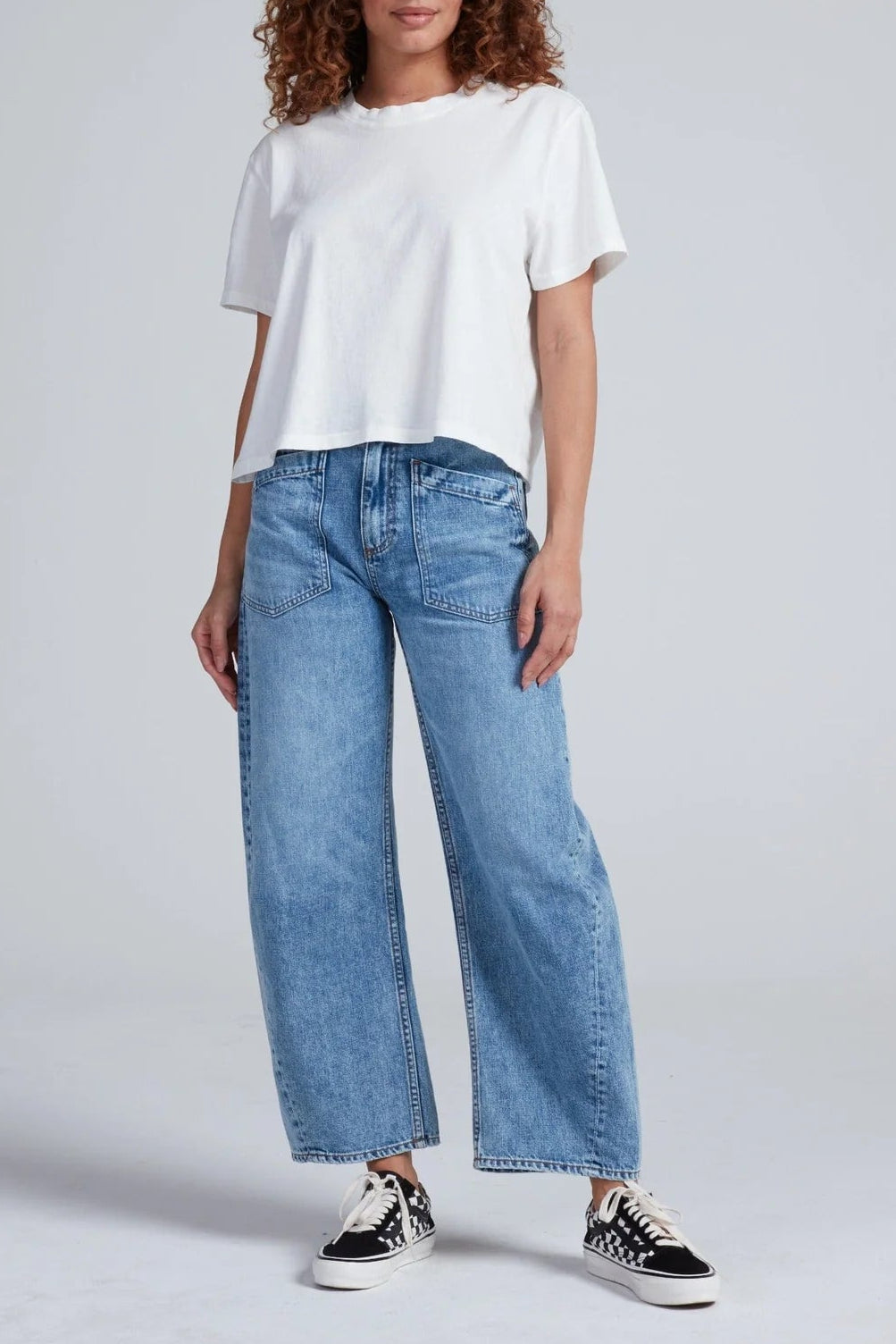 Twisted Barrel Jeans
