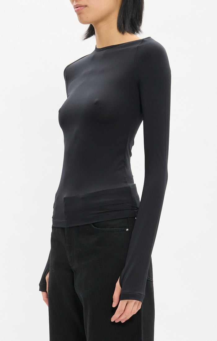 Asymmetrical Cutout Top
