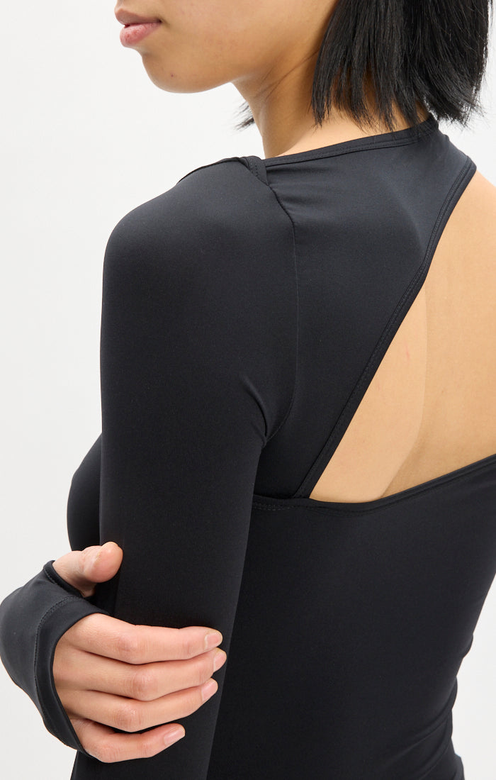 Asymmetrical Cutout Top