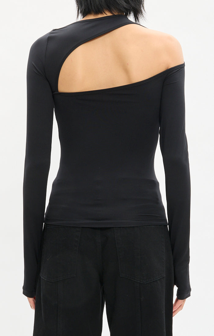 Asymmetrical Cutout Top