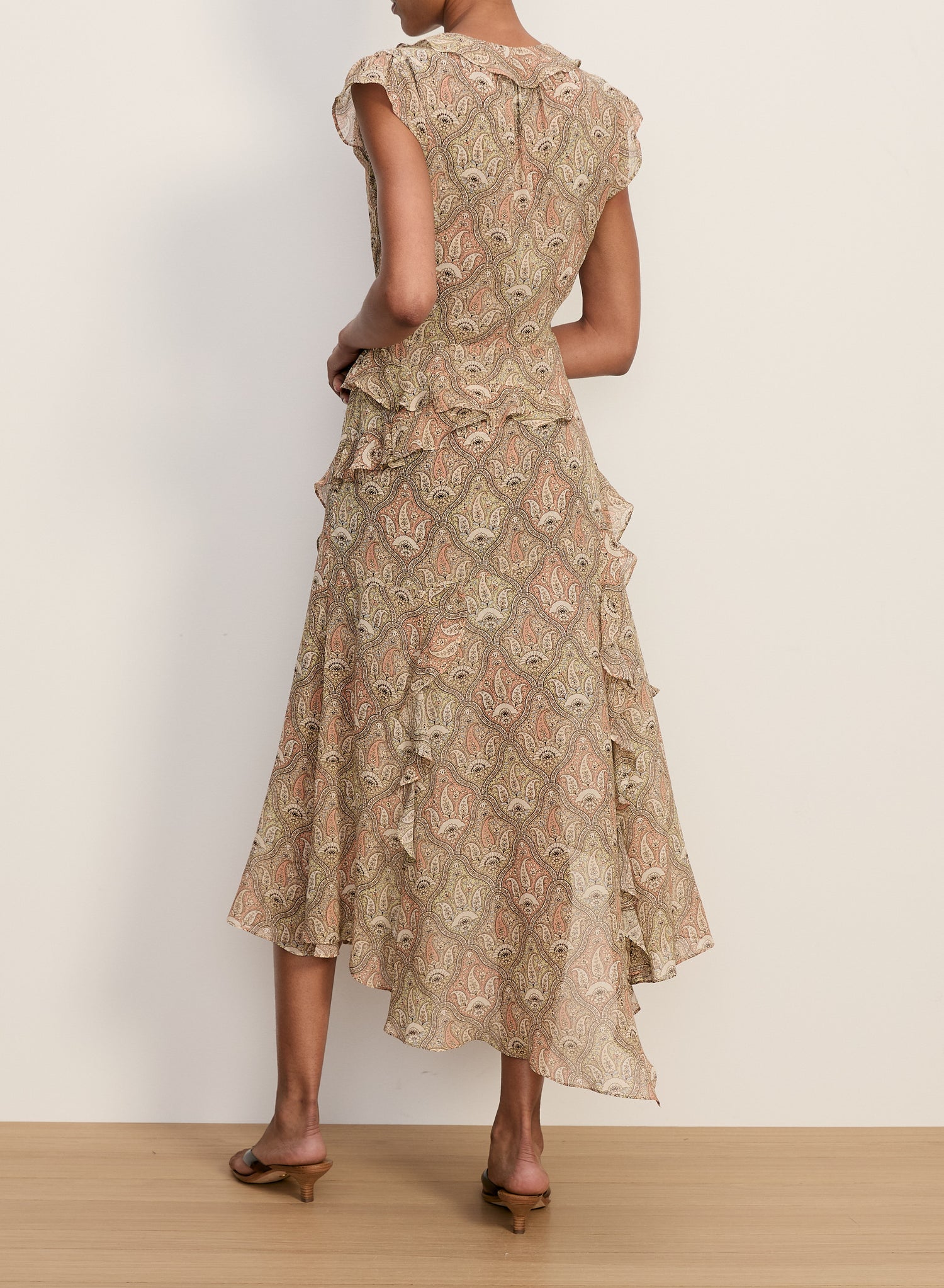 CAP SLEEVE AVENEL DRESS