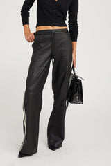 BAGGY ATHLETIC STRIPE SWEATPANTS