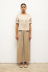 BARB CROP DRAWSTRING PANT