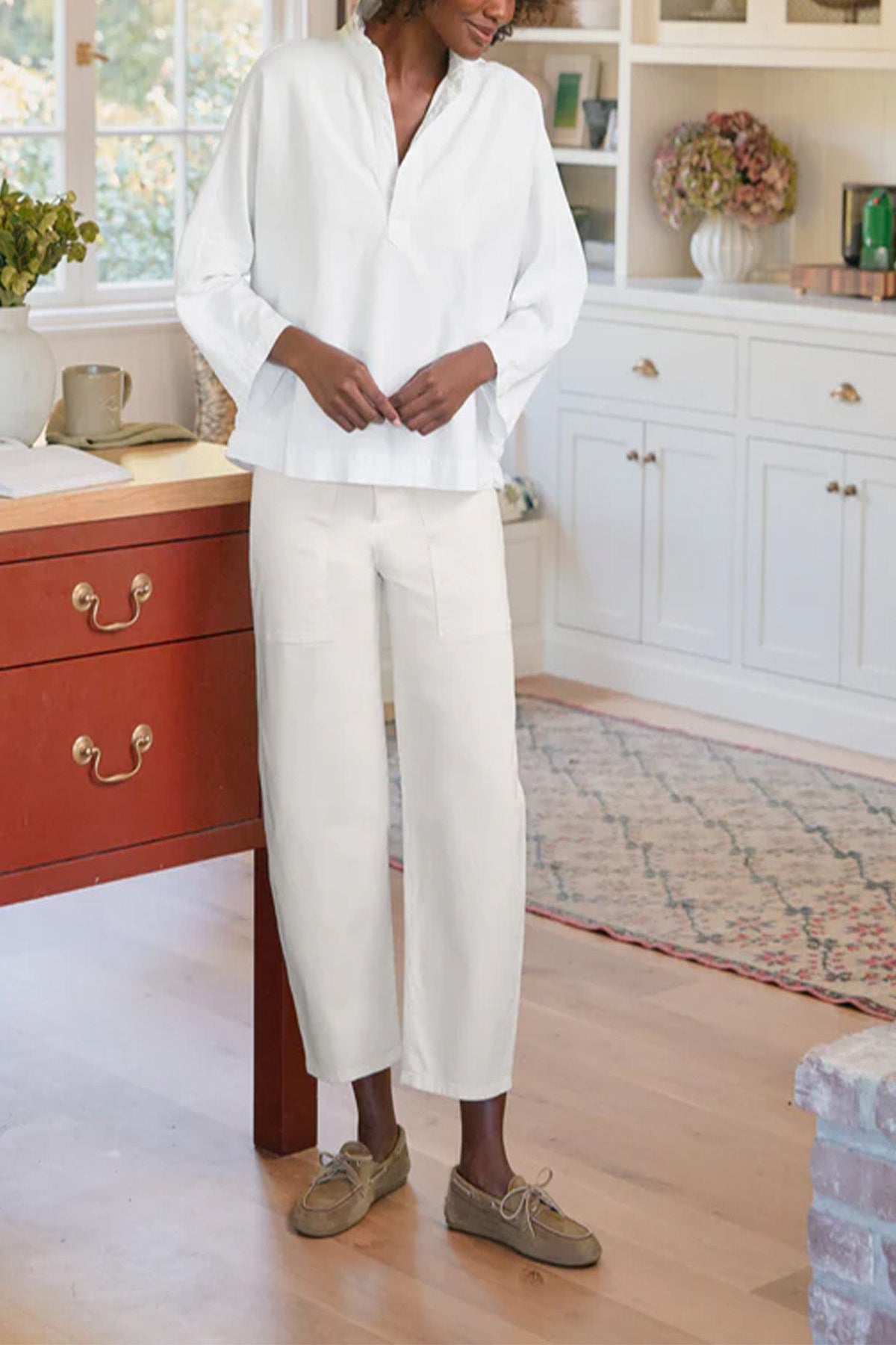 Barrel Pant – 100% Cotton Women’S Pants