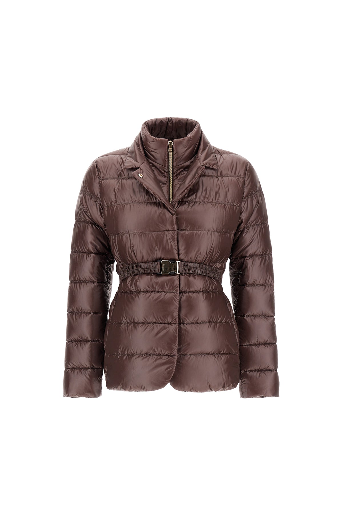 Belted Blazer Dickey Down Puffer