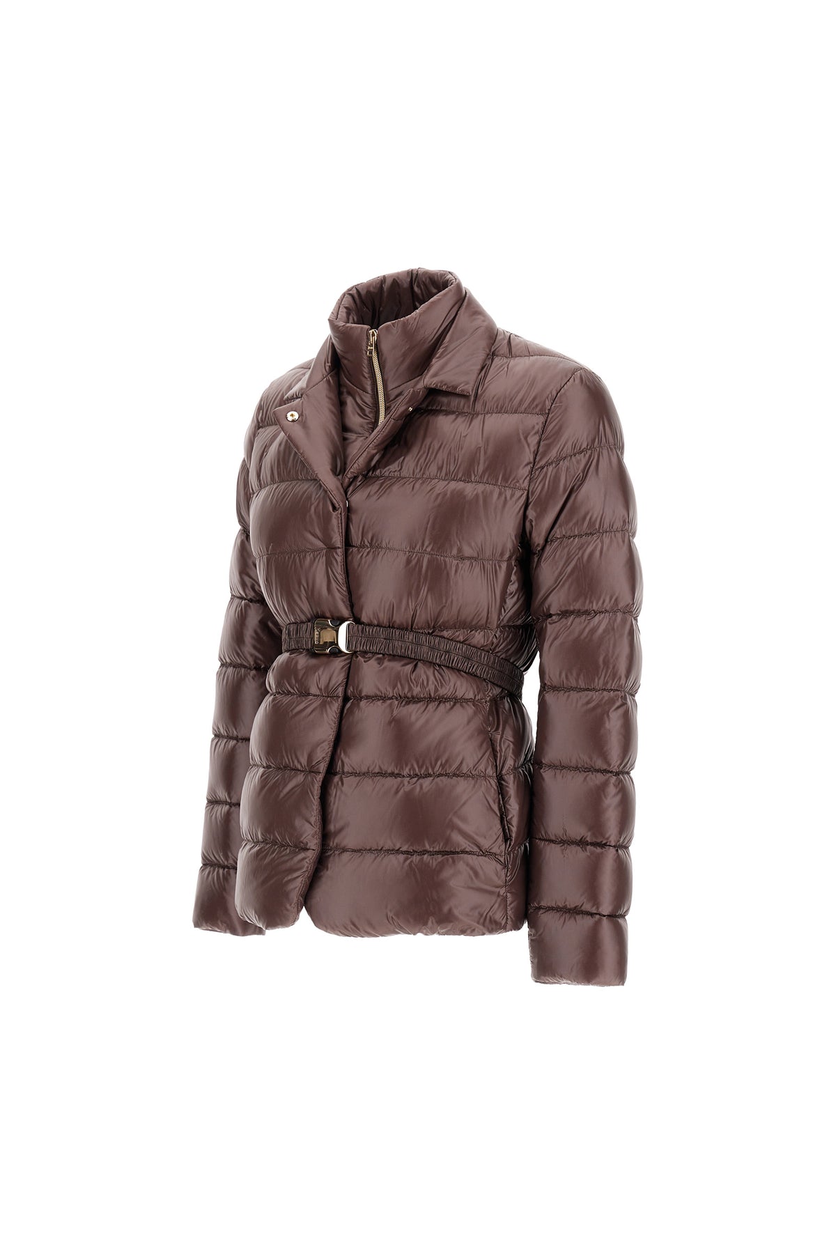 Belted Blazer Dickey Down Puffer