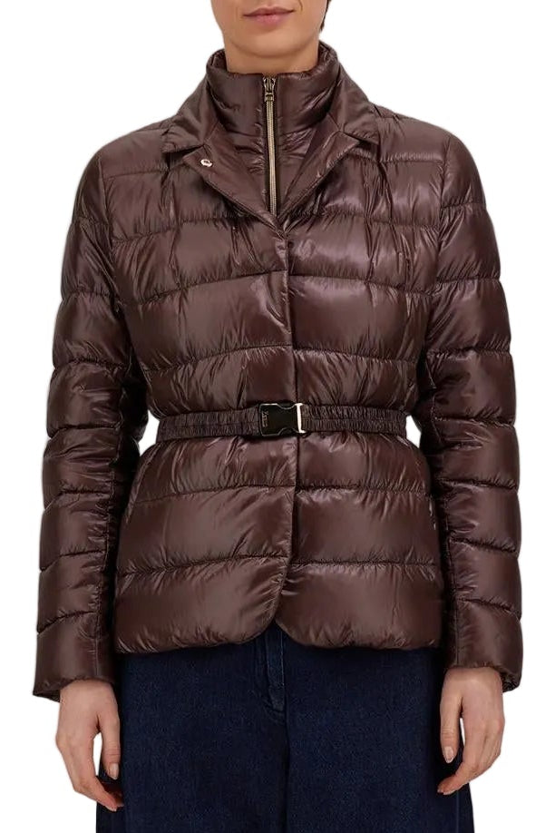 Belted Blazer Dickey Down Puffer