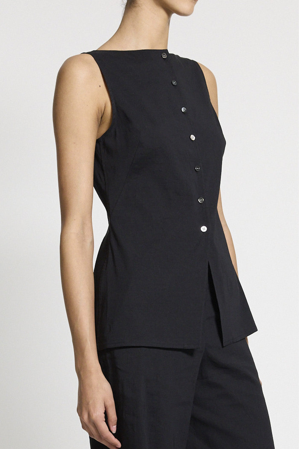 Boatneck Cutaway Top