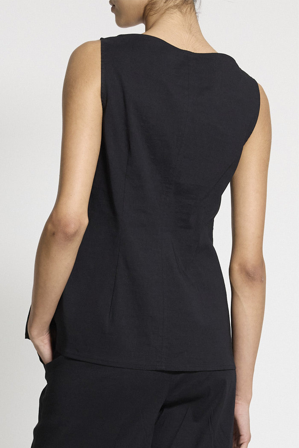 Boatneck Cutaway Top
