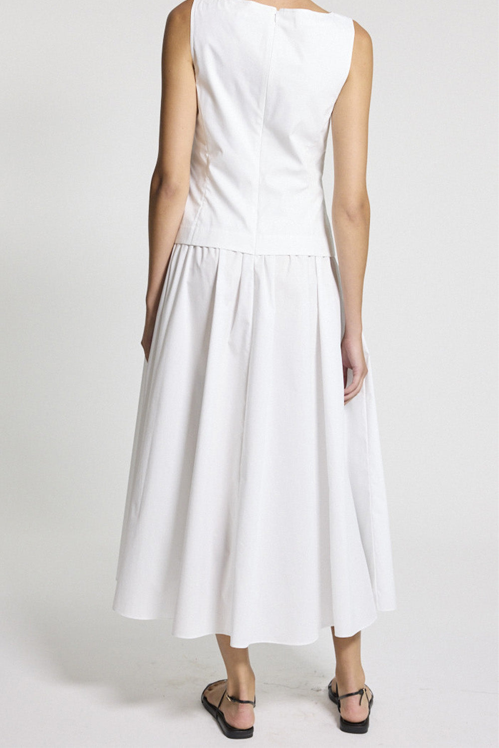 Boatneck Midi Dress