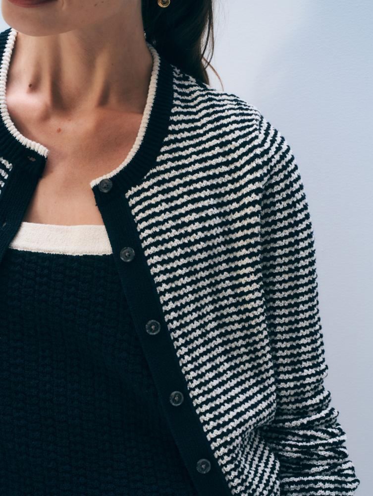 BOUCLE CARDIGAN