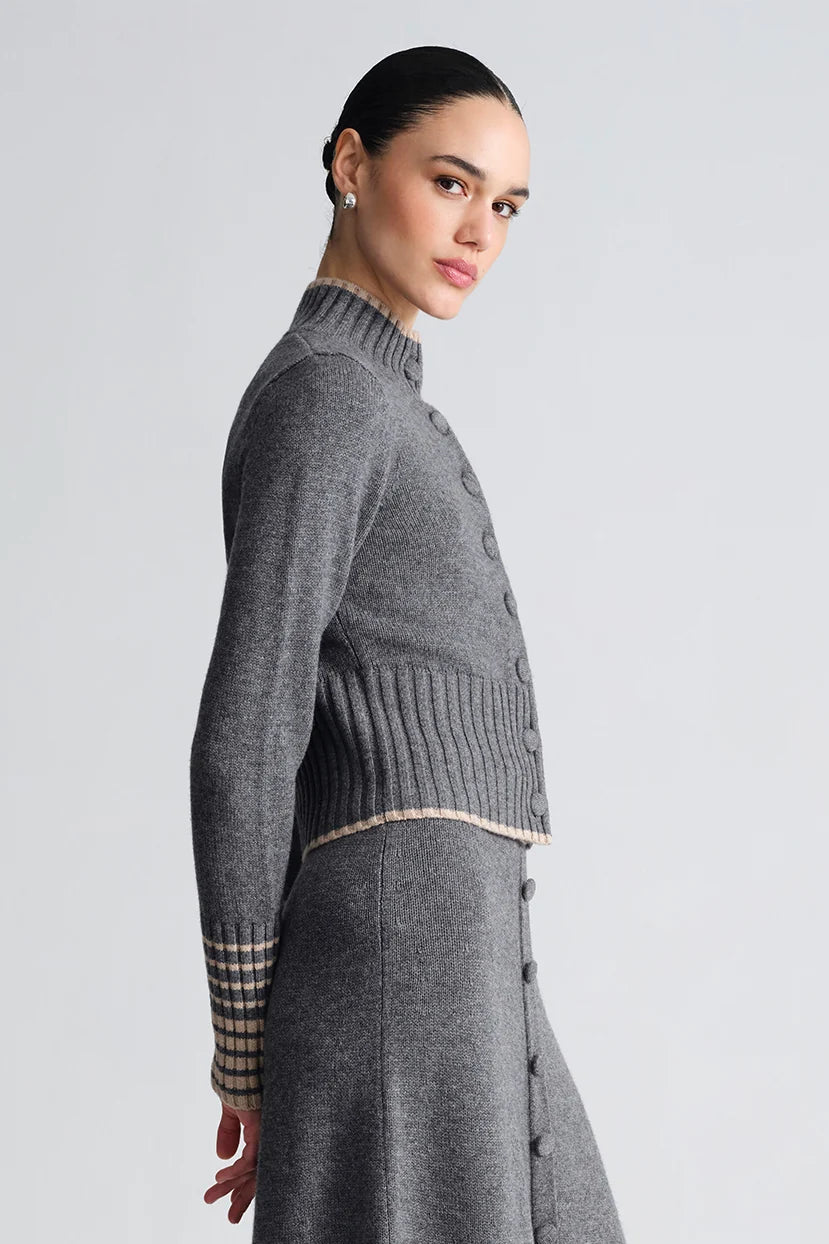 Bowery Button Front Top