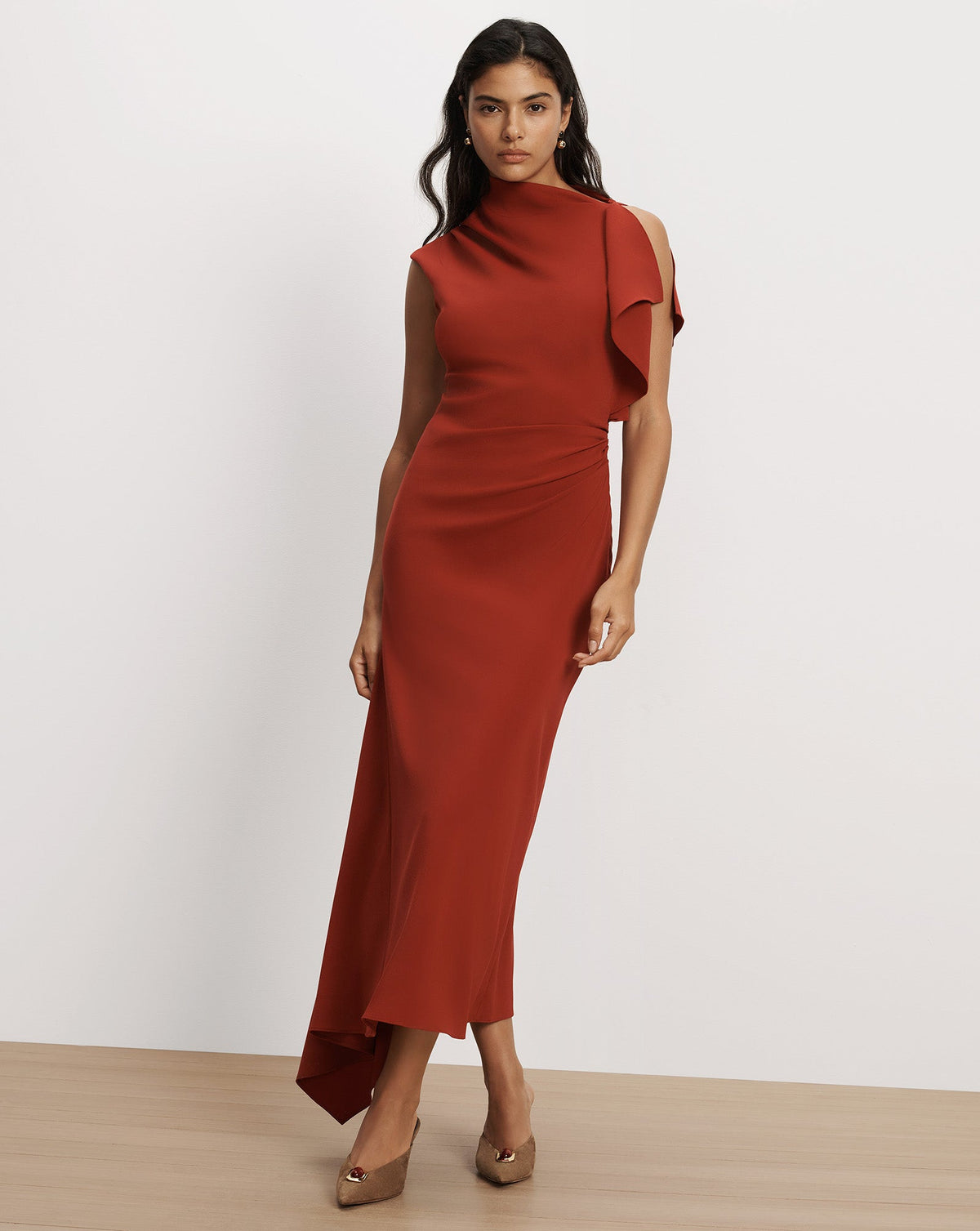 Veronica Beard Brett Dress Cardinal Red