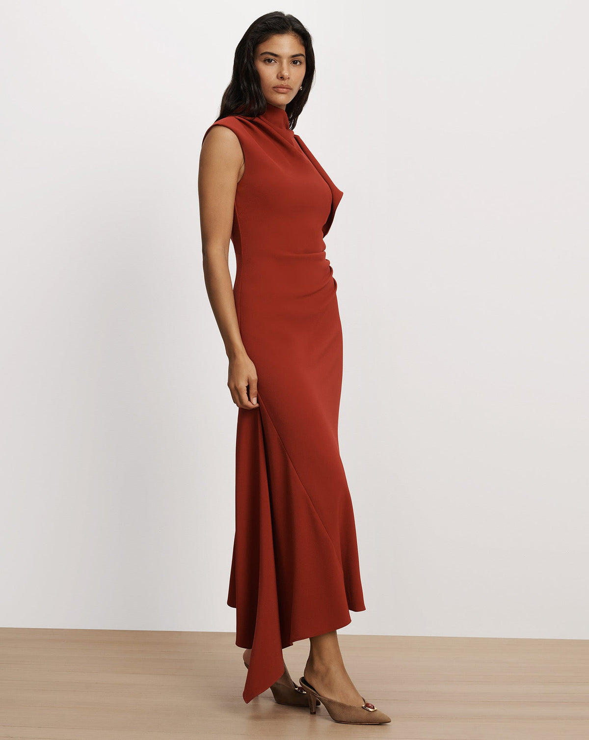 Veronica Beard Brett Dress Cardinal Red