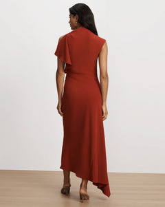 Veronica Beard Brett Dress Cardinal Red