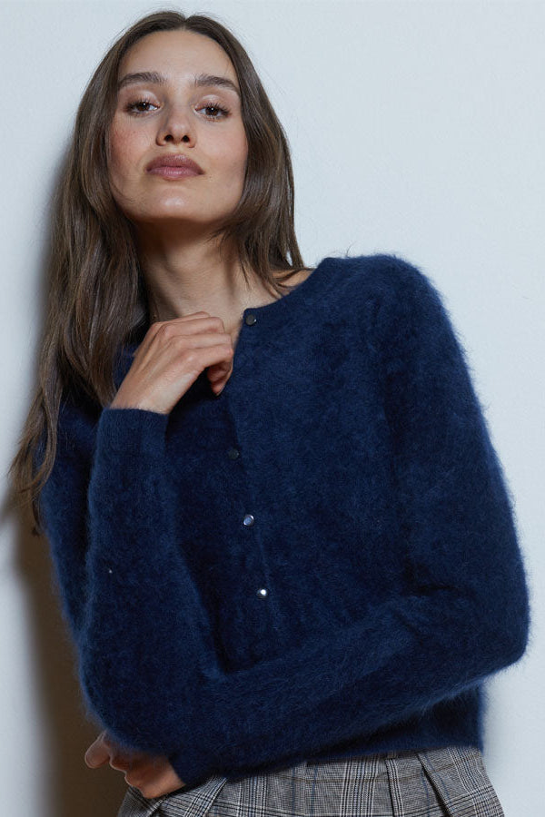 L/S Brushed Baby Cardigan