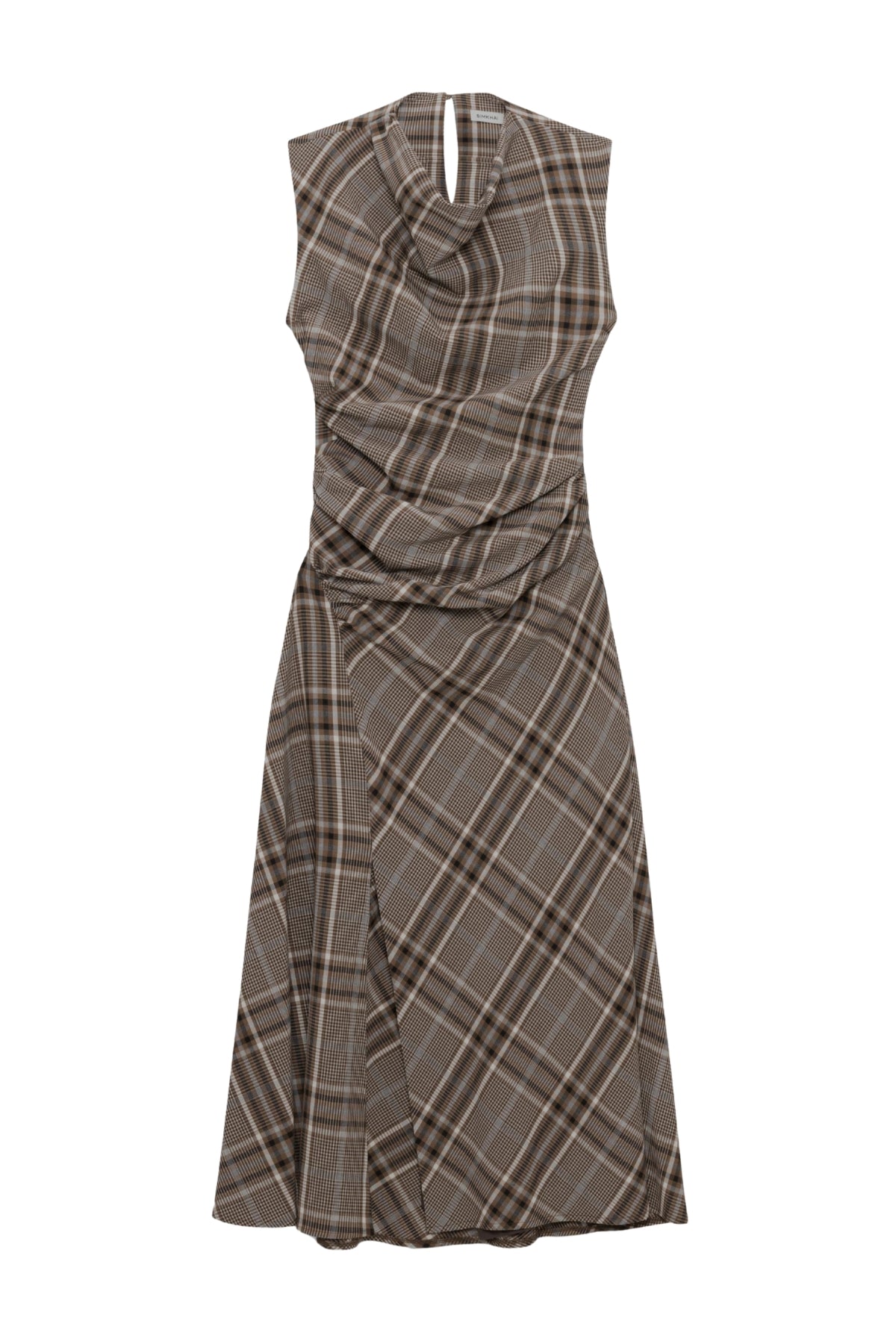Burke Draped Midi Dress