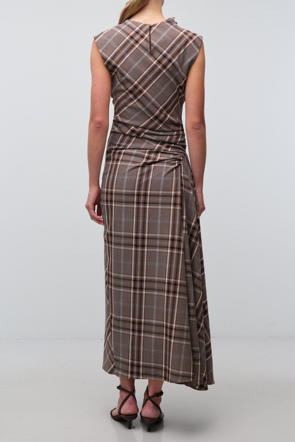 Burke Draped Midi Dress