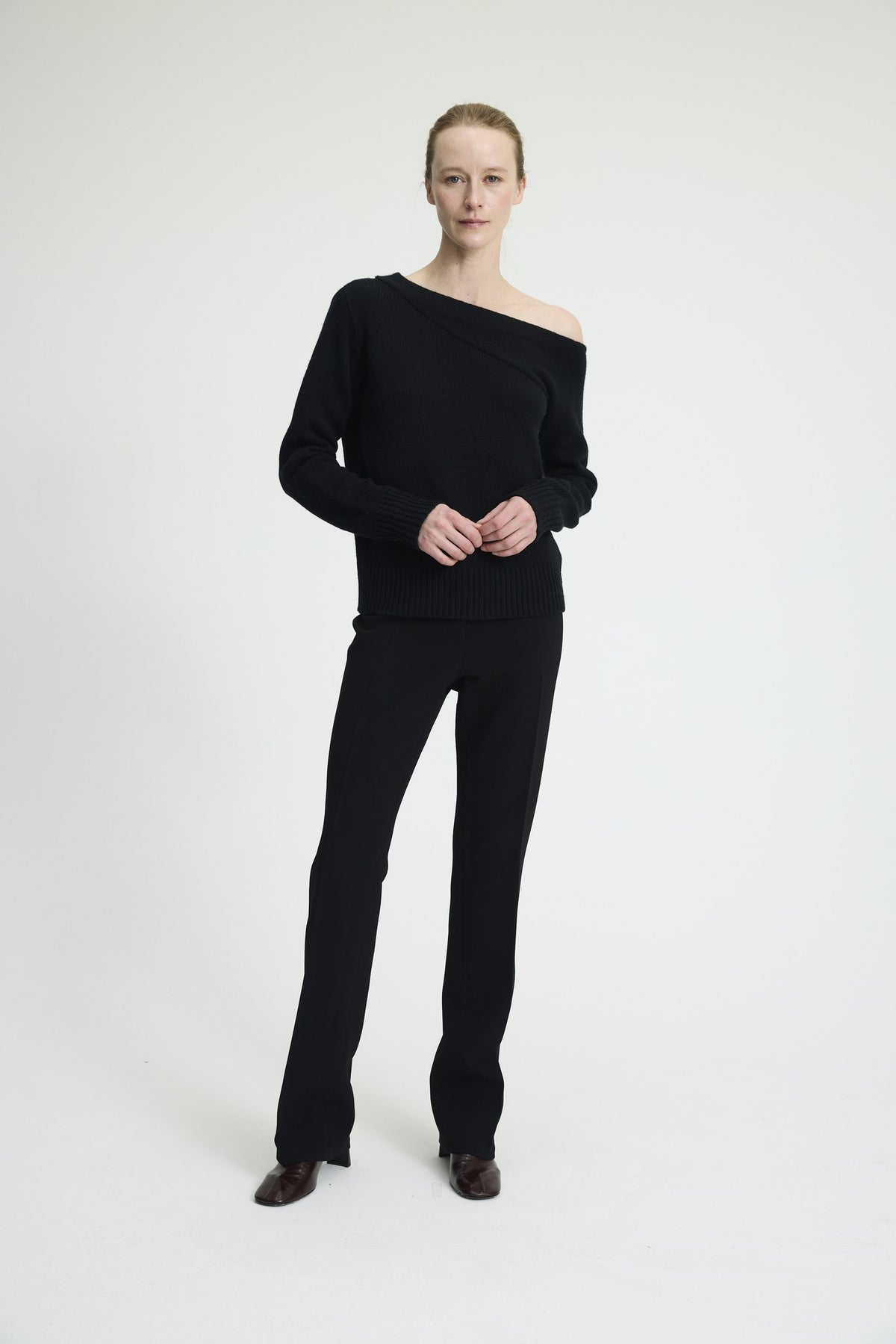 Camille Sweater in Black - KULSON FA26