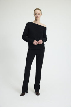Camille Sweater in Black - KULSON FA26
