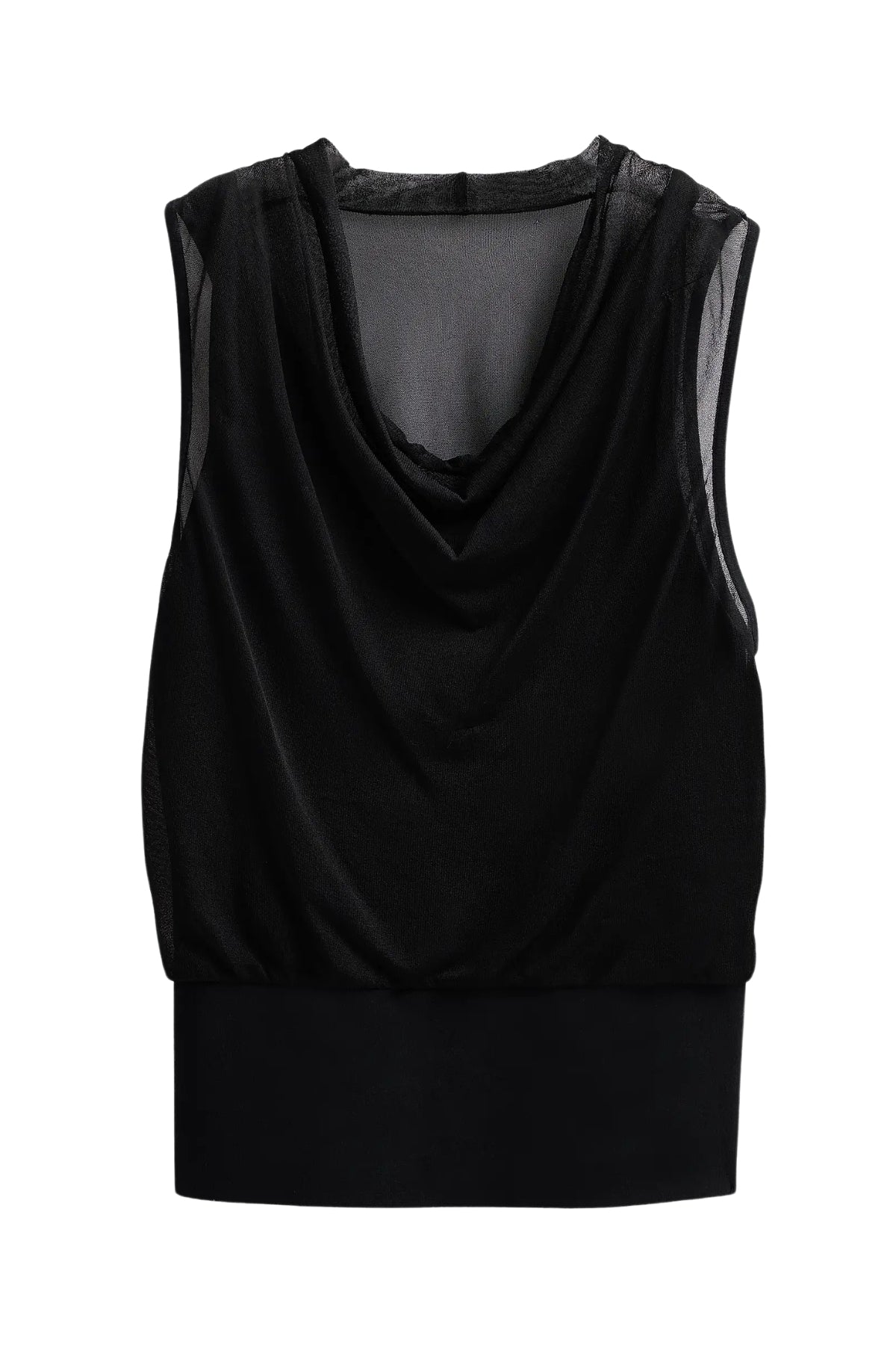 Cara Cowl Neck Tank Top