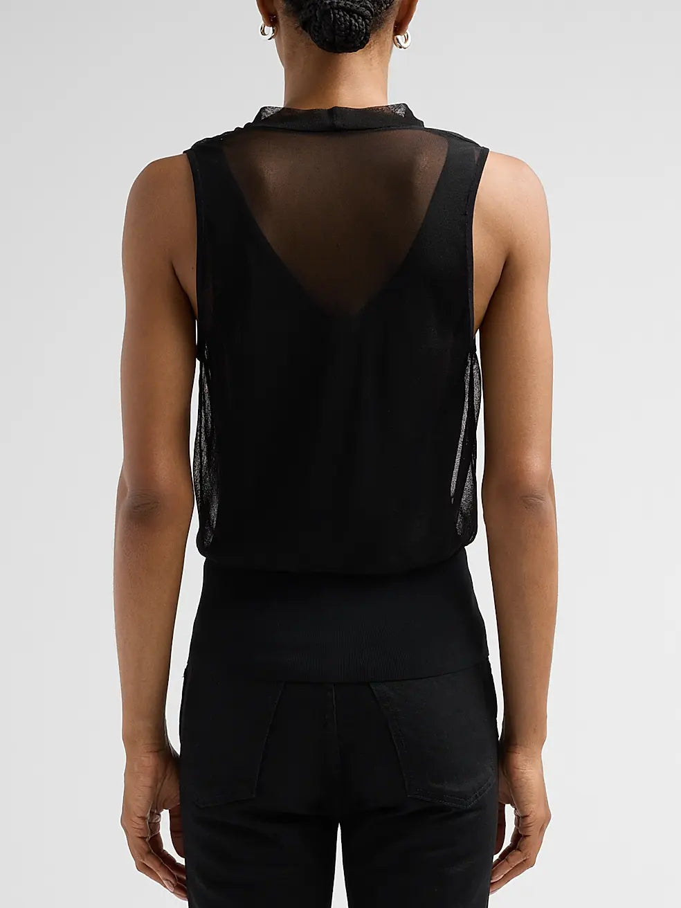 Cara Cowl Neck Tank Top