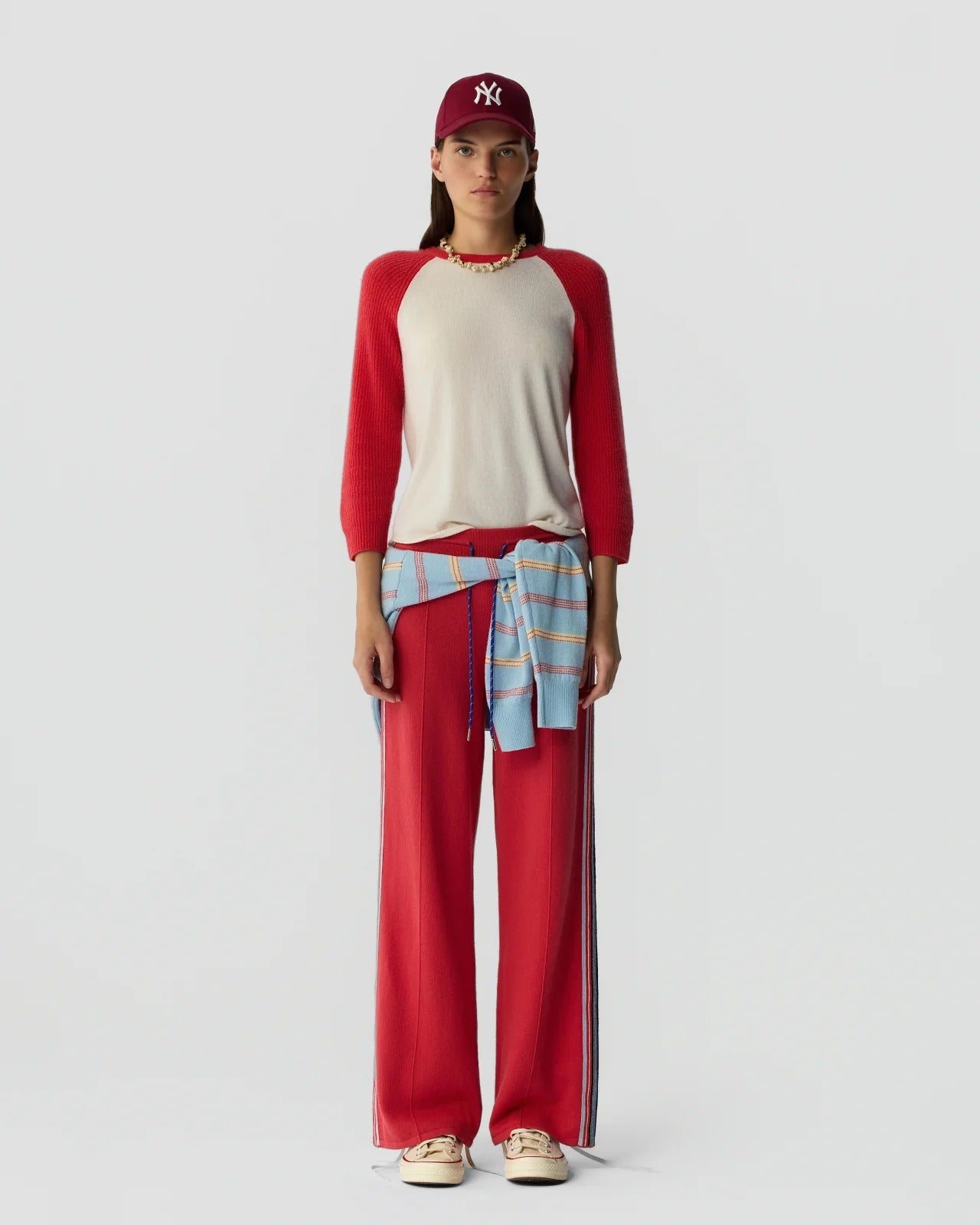 Cashmere Baseball Tee