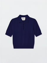 Cashmere Button Polo