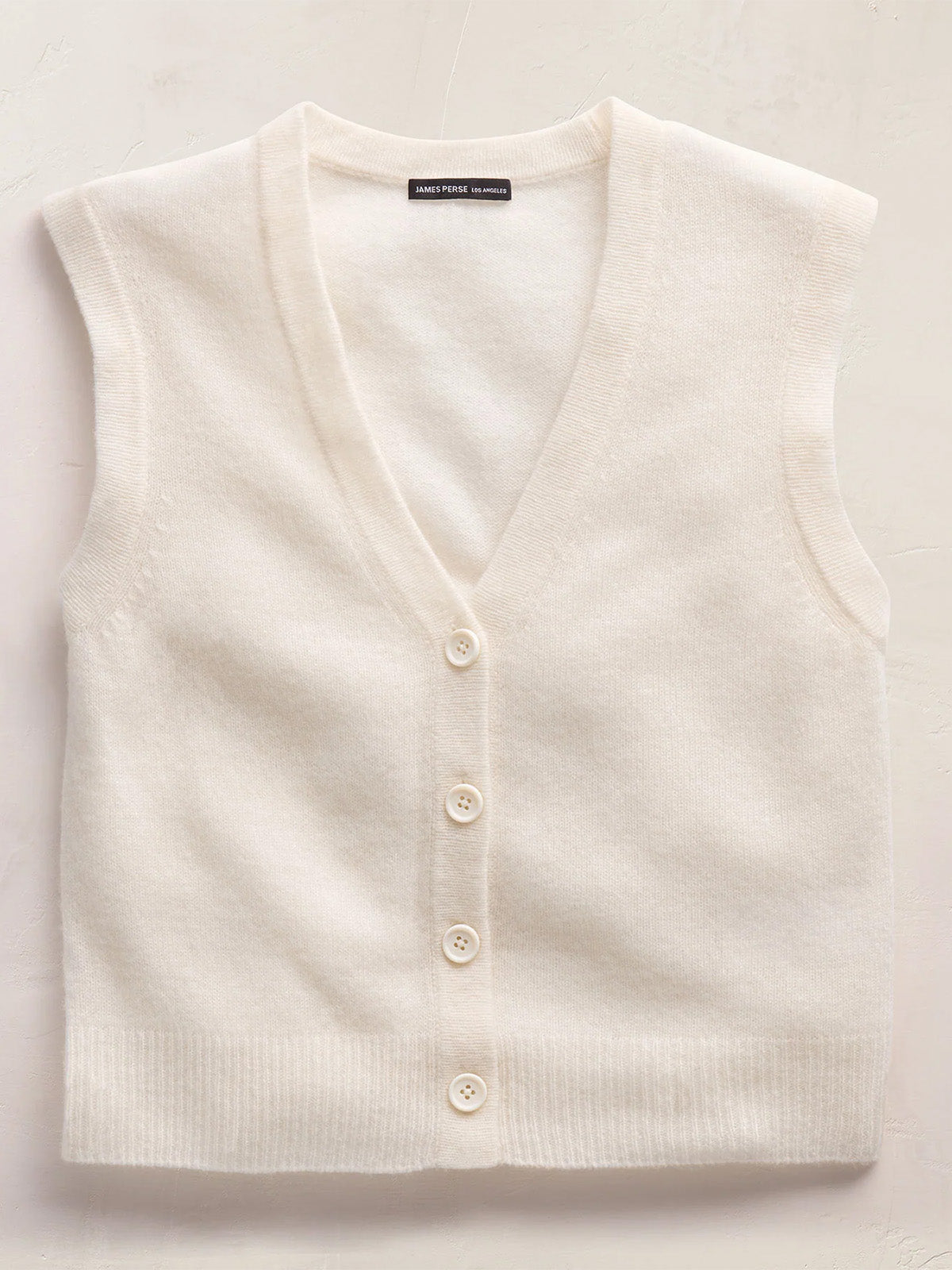 Cashmere Buttoned Vest