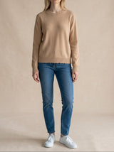 Cashmere Distressed Crew