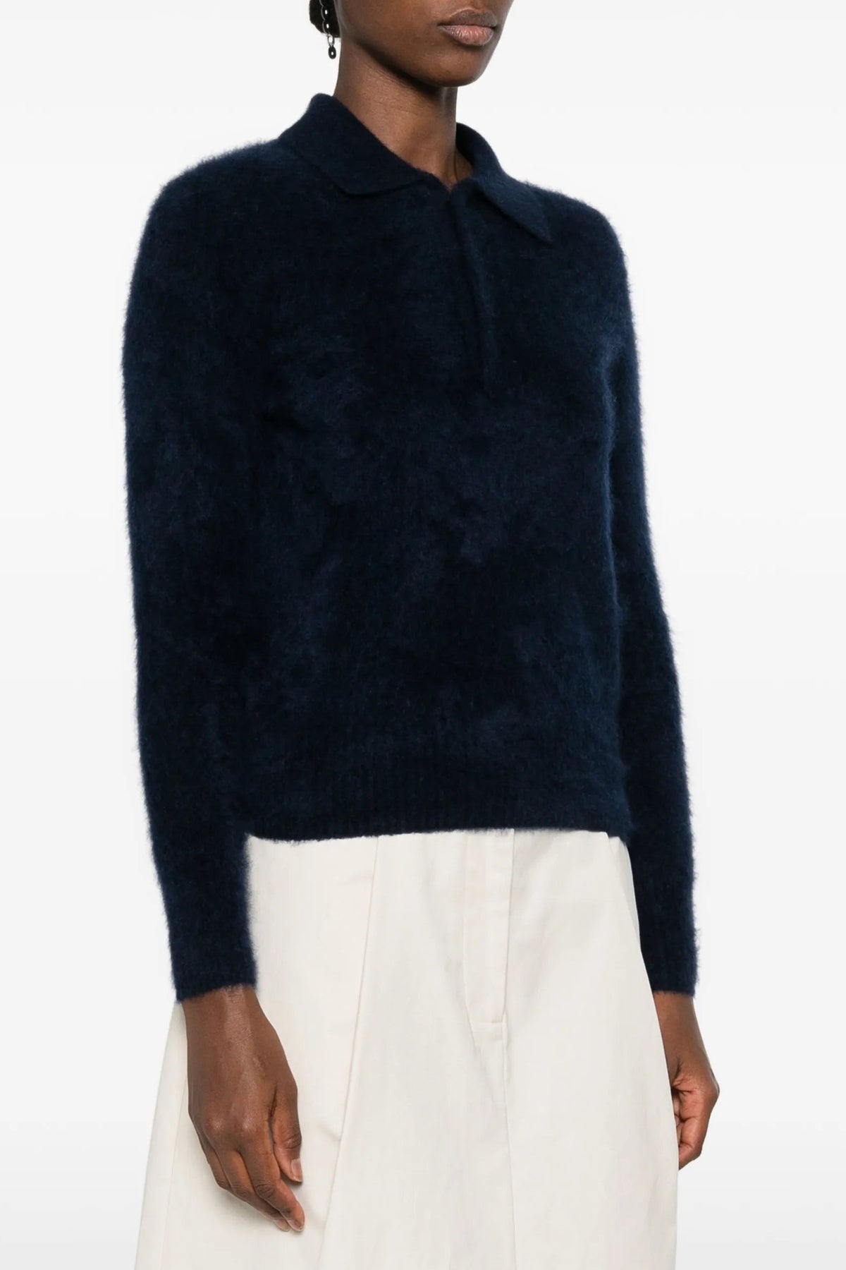 Cashmere Polo Sweater