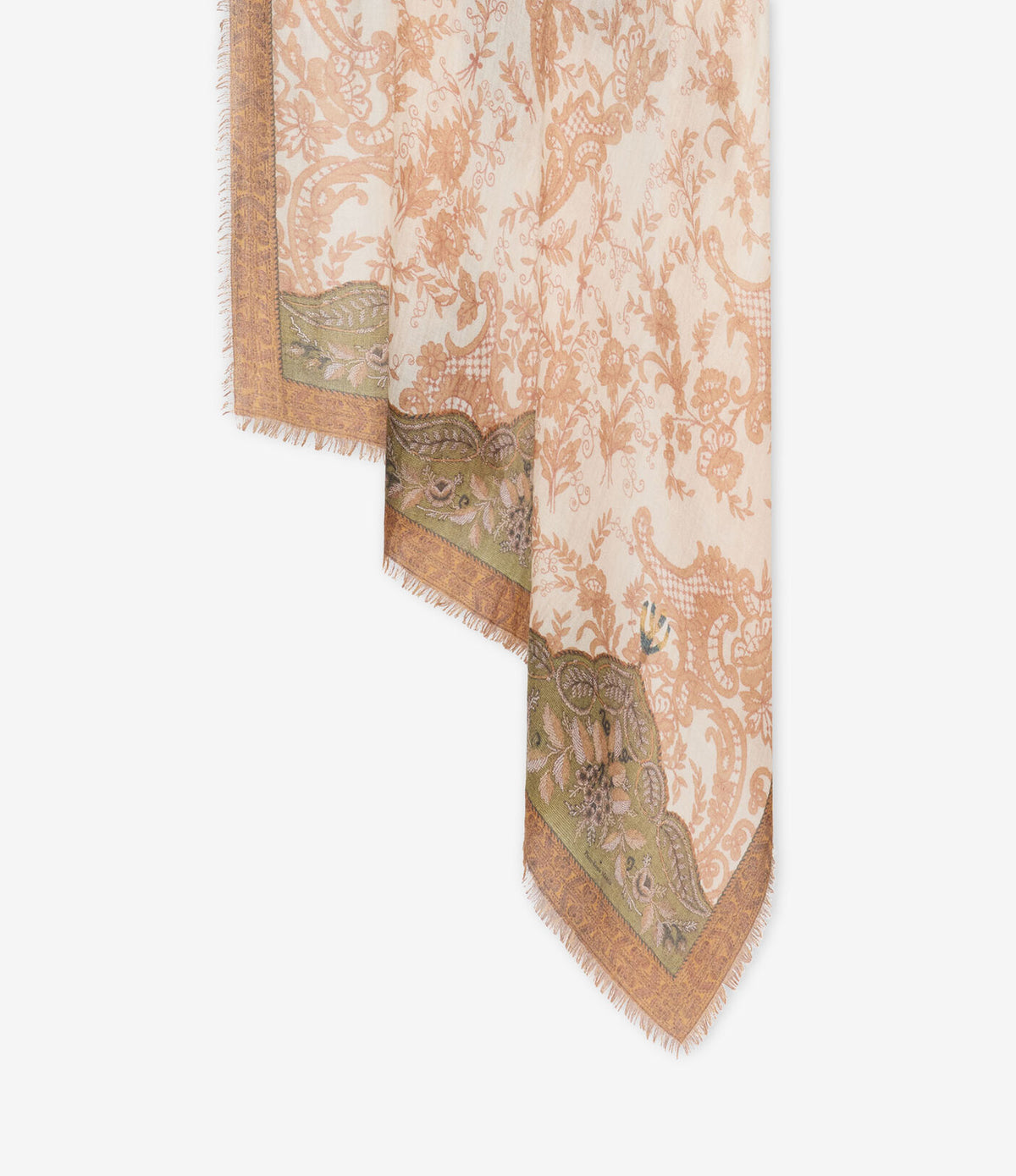 Cashmere Shawl with Fringe