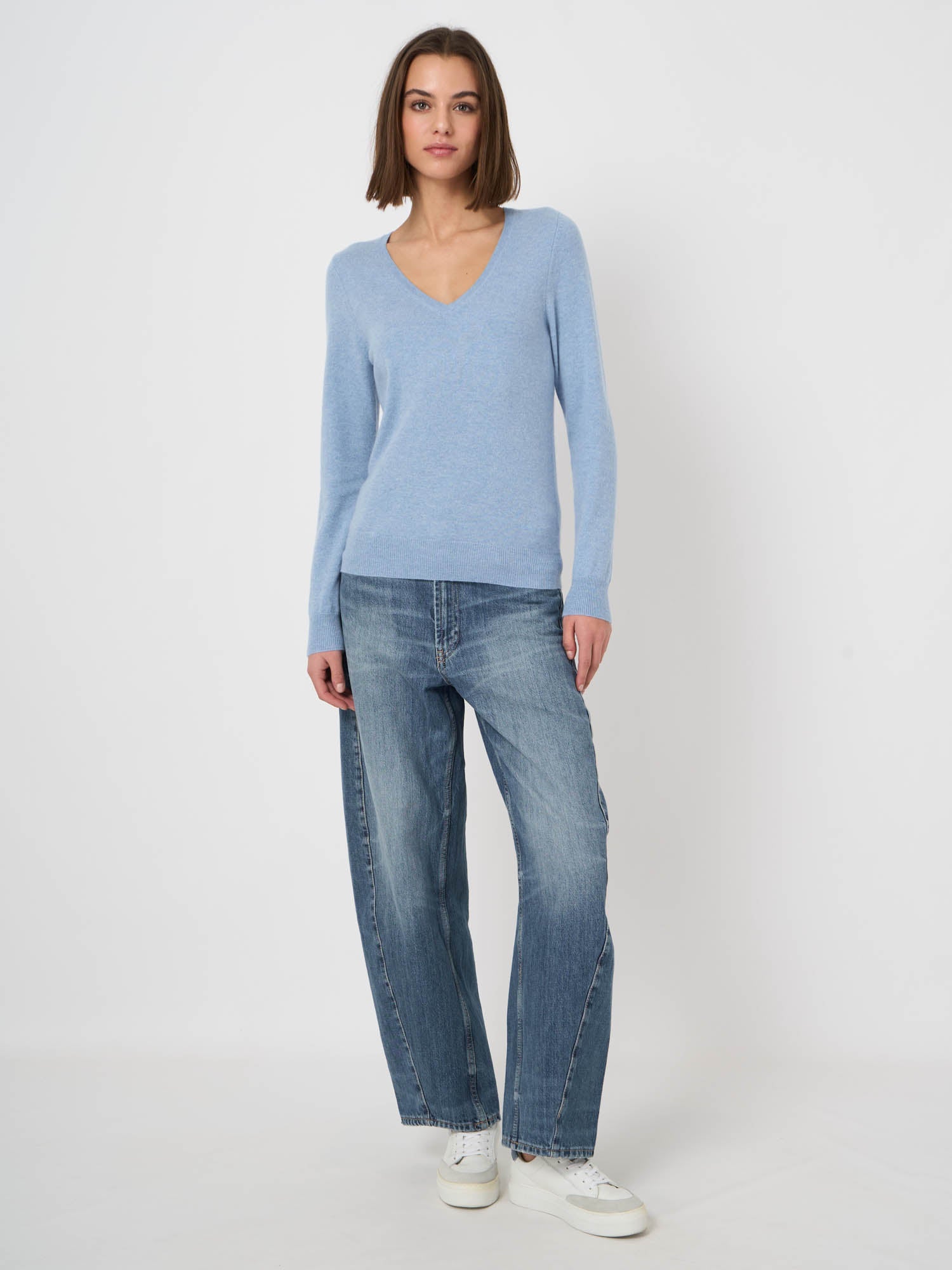 Cashmere V-Neck Sweater