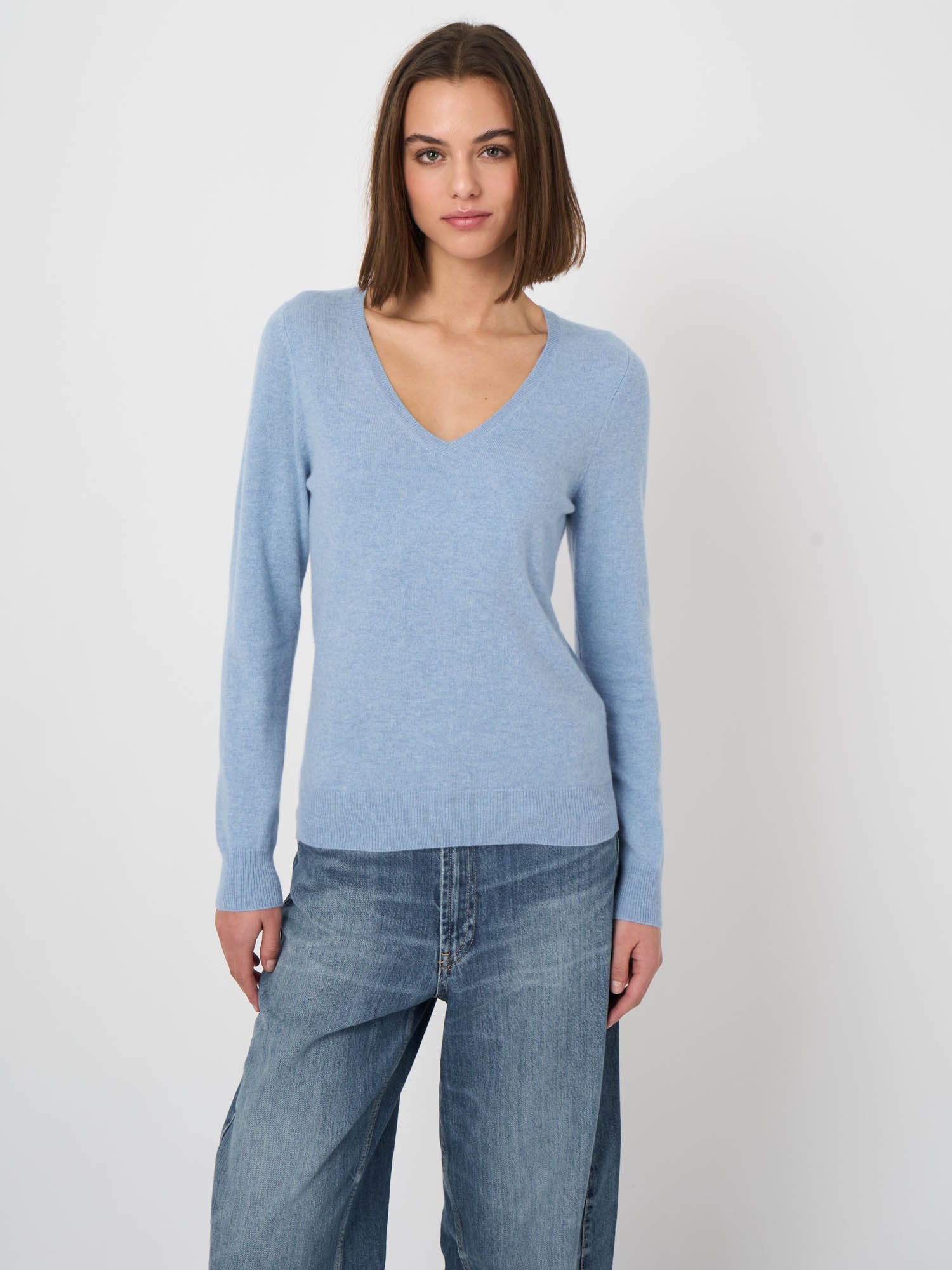 Cashmere V-Neck Sweater