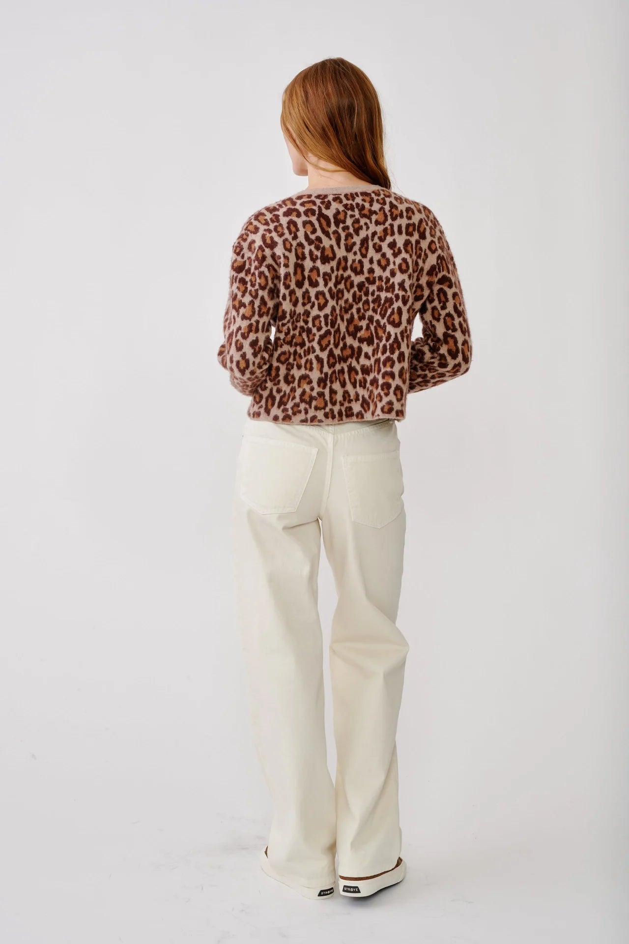 Char Cropped Leopard Jacket
