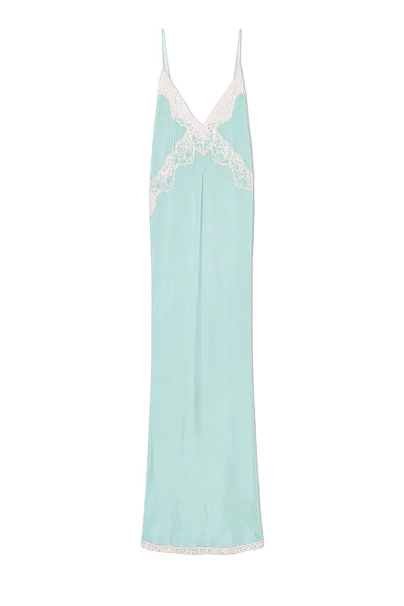 Chic Slip Dress With Lace
