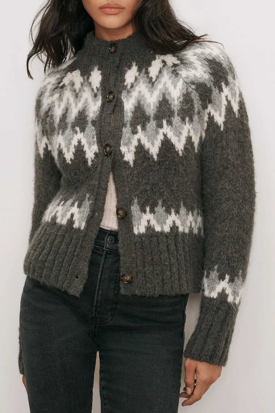 Christina Fairisle Cardigan
