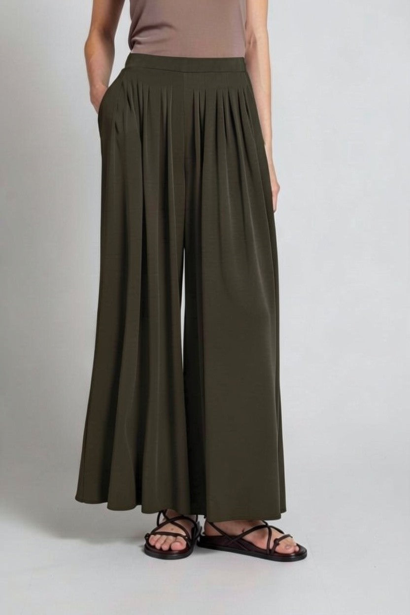 Cicala Pleated Wide Leg Pants