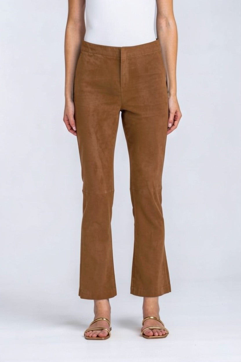 Classic Suede Flare Pant