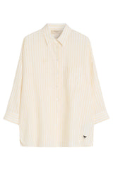 Collared Linen Blouse