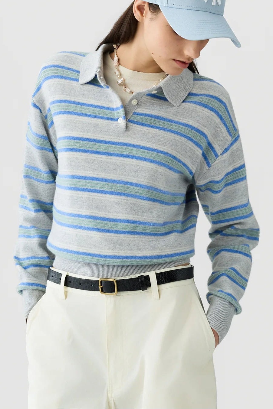 Collegiate Stripe Polo