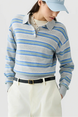 Collegiate Stripe Polo